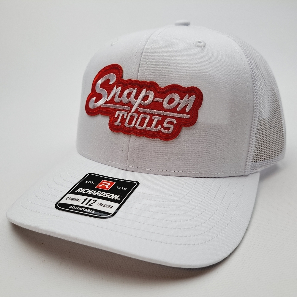 Snap On Tools Richardson 112 Trucker Mesh Snapback Cap Hat Embroidered  …